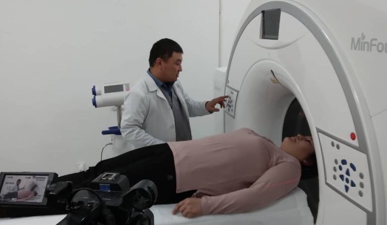 Компьютердик томограф аппараты пайланууга берилди