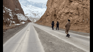 Жаңы-Жол участогундагы унаа жолу ачылды